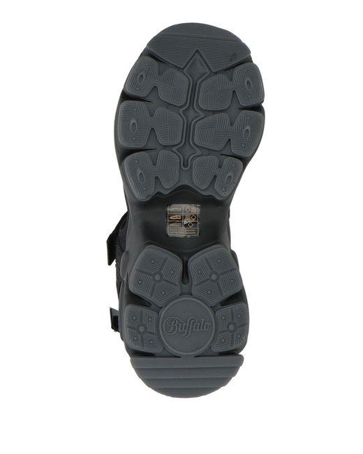 Buffalo Black Sandals