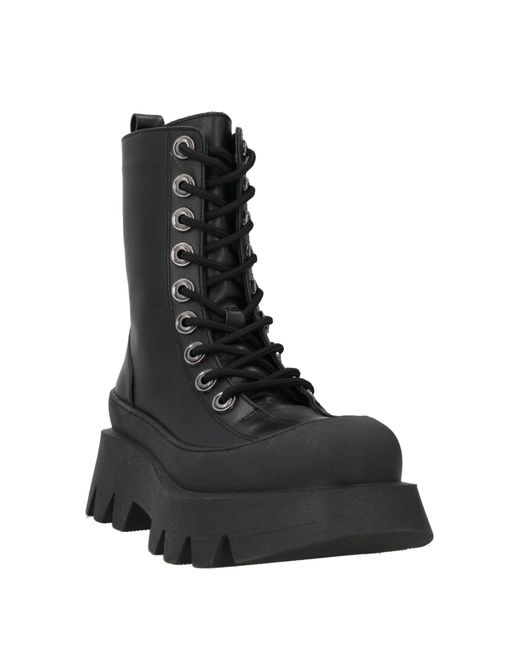 Tosca Blu Black Ankle Boots Leather