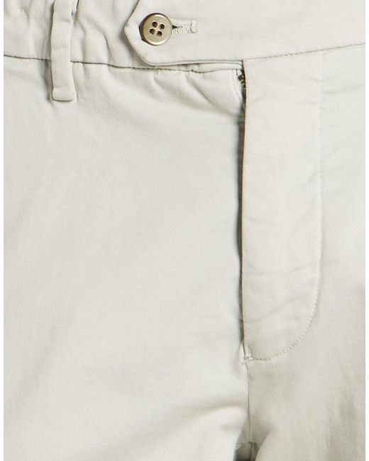Mason's Gray Pants Cotton, Elastane for men