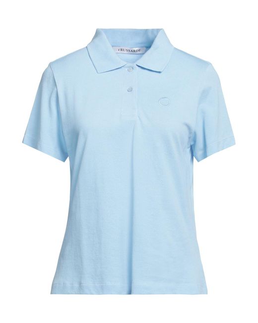 Trussardi Blue Polo Shirt