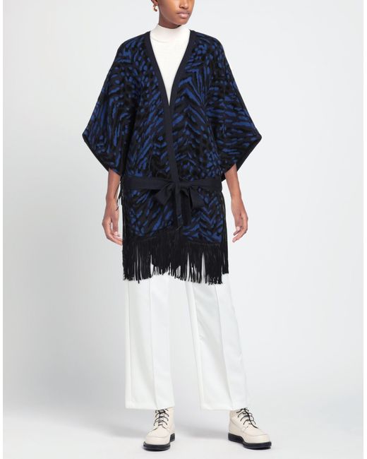 Blumarine Blue Jacke, Mantel & Trenchcoat