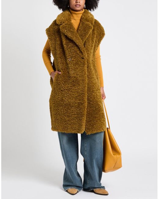 Herno Green Shearling- & Kunstfell