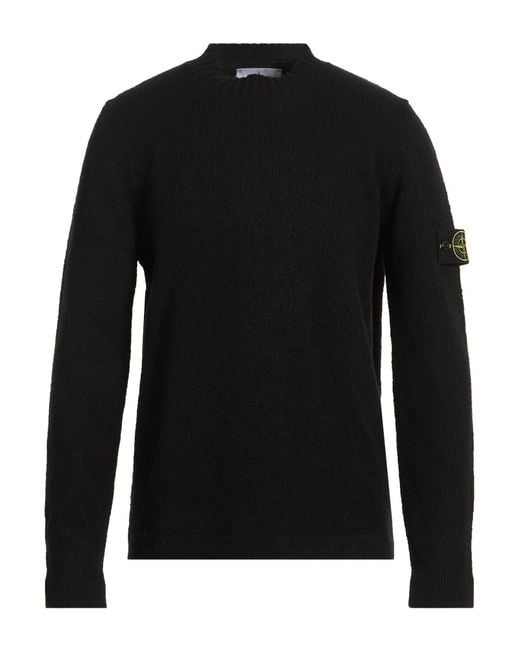 Pullover Stone Island de hombre de color Black
