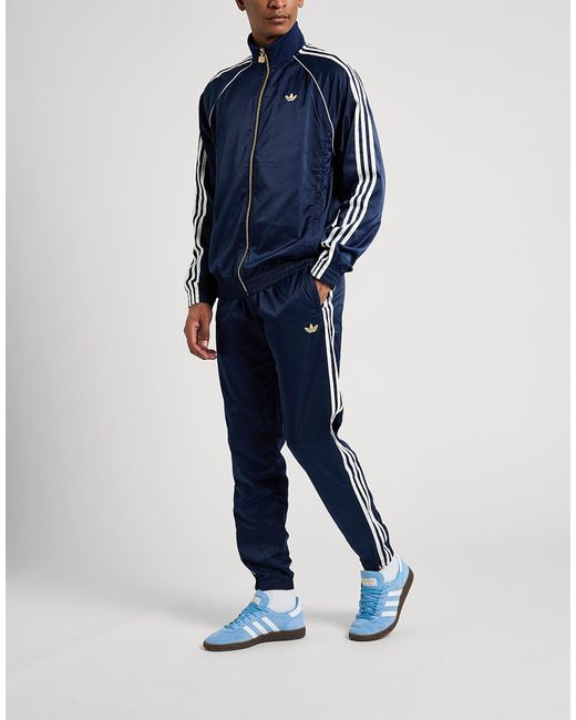 Adidas Originals Blue Trouser for men