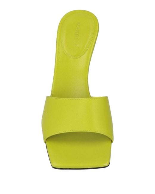 Wandler Green Sandals