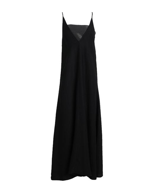 Vestido largo Brunello Cucinelli de color Black