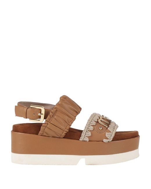 Mou Brown Sandals