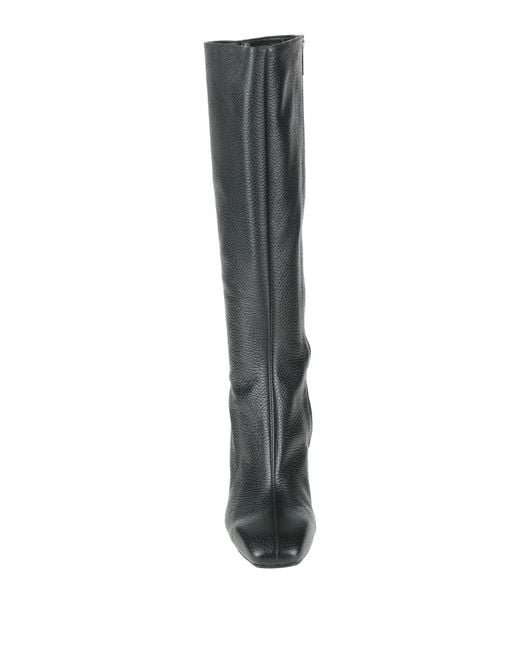 Pollini Black Boot Leather
