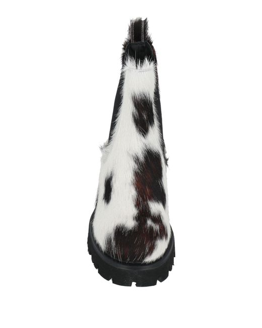 MSGM Black Ankle Boots for men