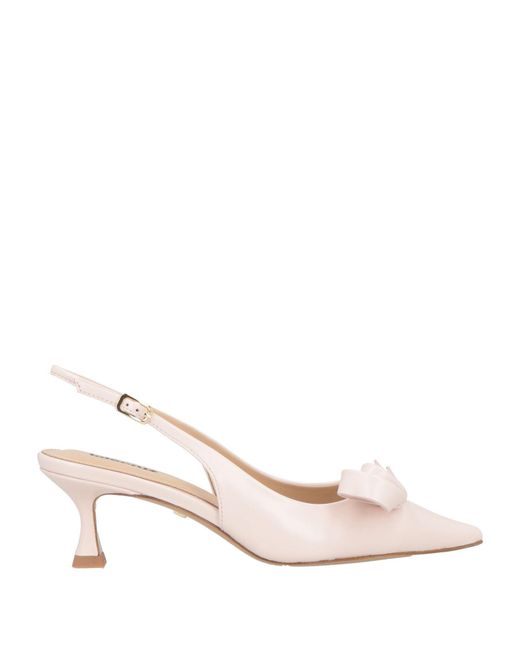 Lola Cruz Pink Pumps Leather