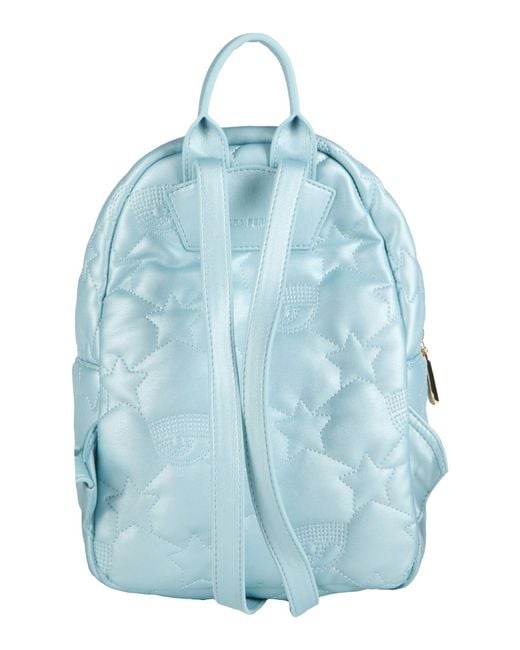 Chiara Ferragni Blue Rucksack