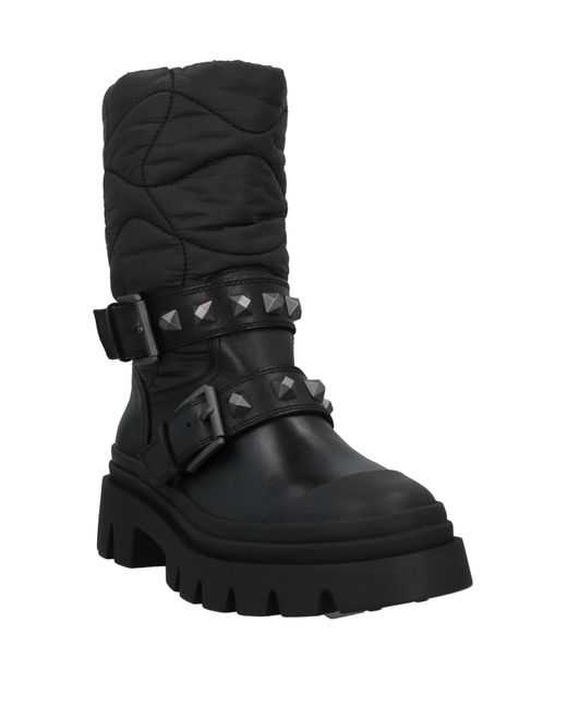 Ash Black Ankle Boots