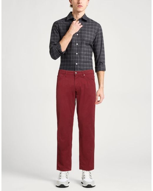 Pantalone di Hackett in Red da Uomo