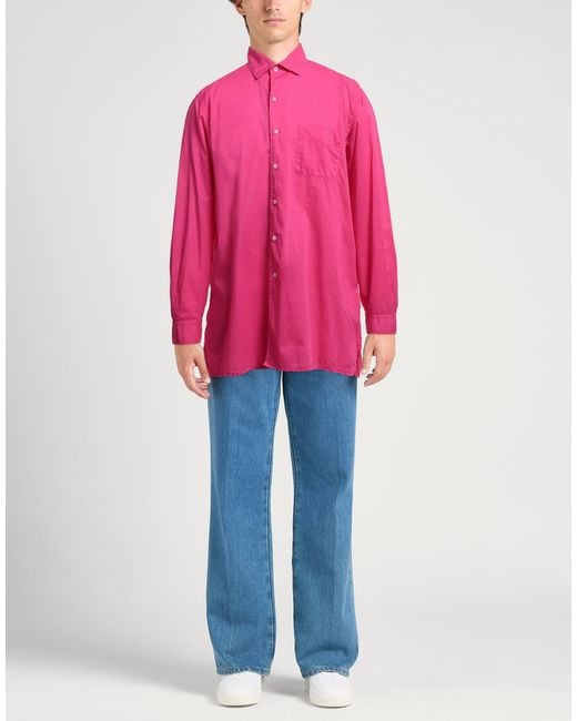 Massimo Alba Pink Shirt for men