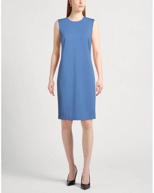 Liviana Conti Blue Midi Dress