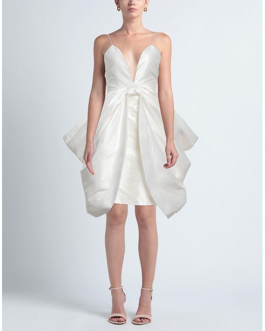 Jijil White Mini Dress