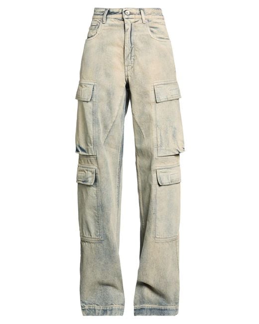 Rick Owens Natural Jeans Cotton