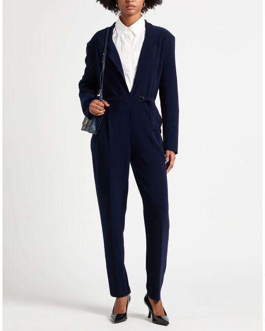 Norma Kamali Blue Jumpsuit