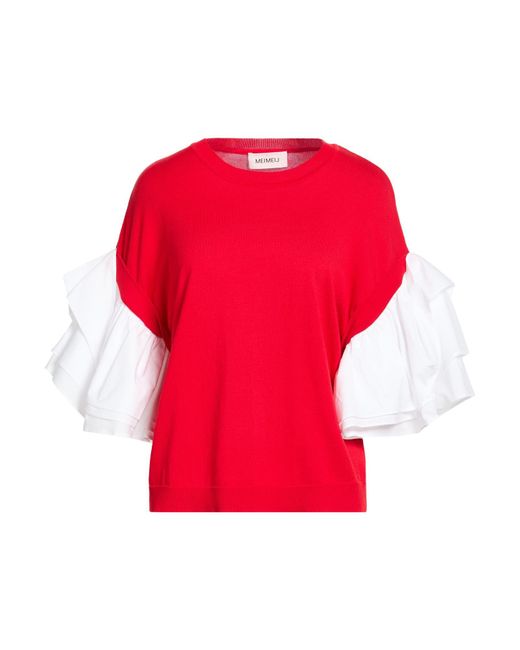 Pullover MEIMEIJ de color Red
