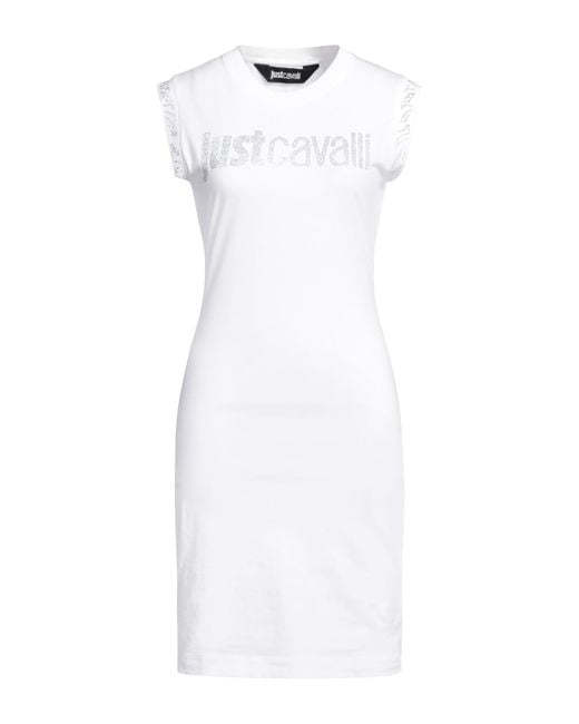 Minivestido Just Cavalli de color White