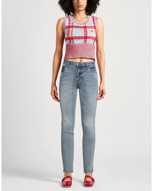 ARMANI EXCHANGE Blue Jeans Cotton, Polyester, Viscose, Elastane