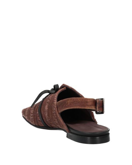 Collection Privée Brown Mules & Clogs