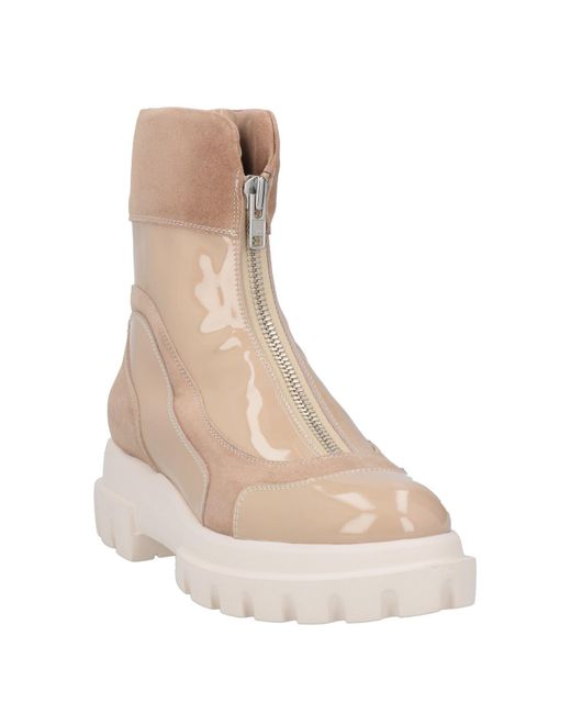 Agl Attilio Giusti Leombruni Natural Ankle Boots Leather
