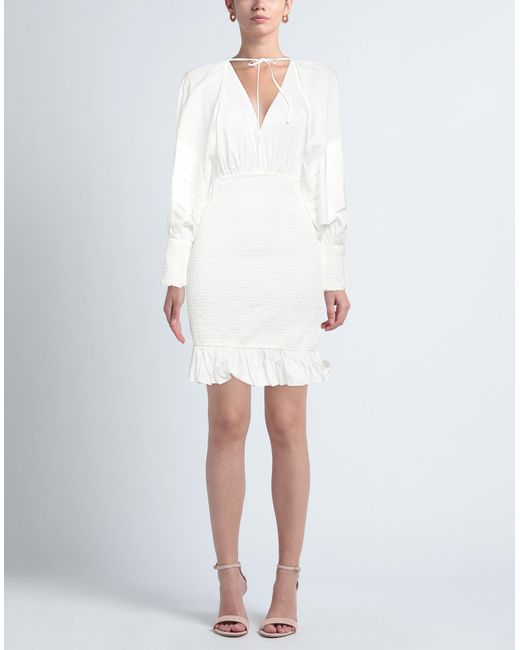 RHODE White Mini Dress