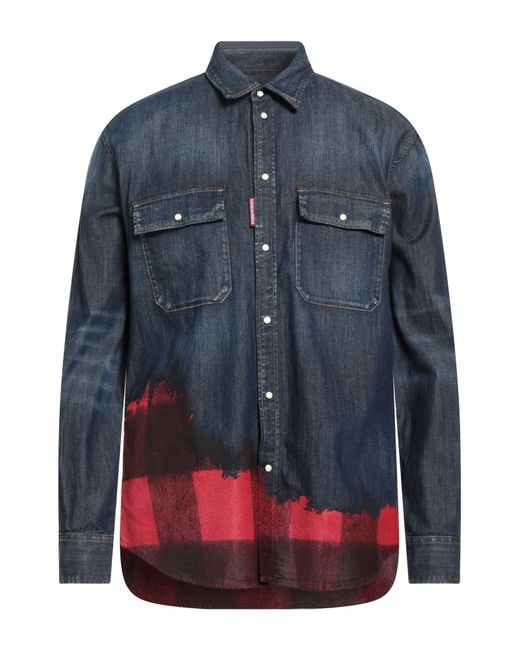 DSquared² Jeanshemd in Blue für Herren