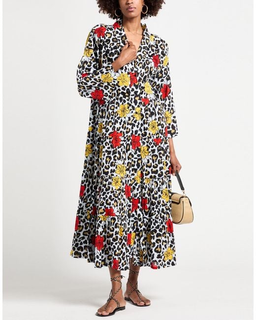 CONNOR & BLAKE White Maxi Dress Cotton