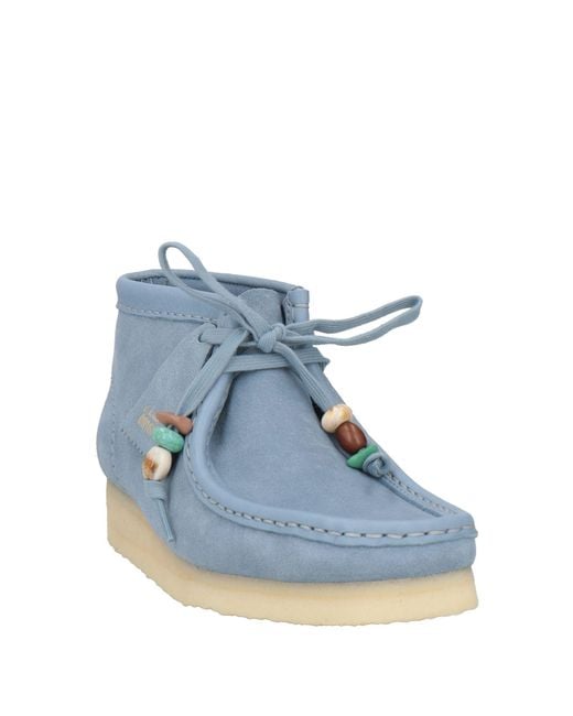 Clarks Blue Ankle Boots