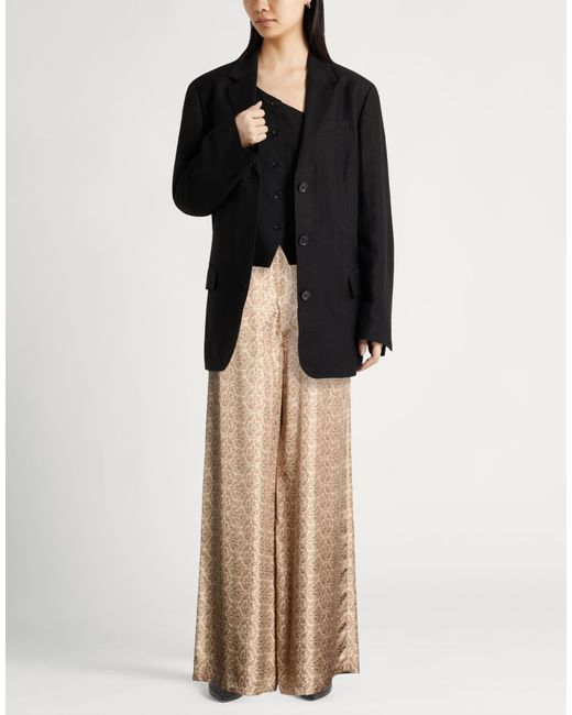 Max Mara Natural Pants Silk