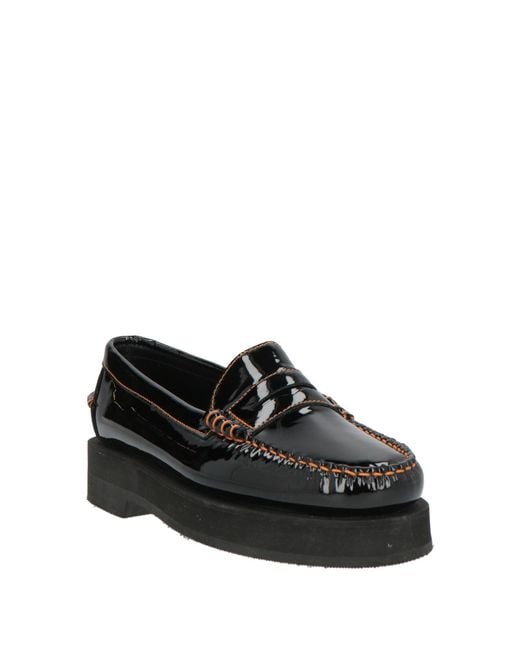 Sebago Black Loafers Leather