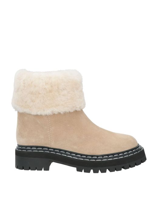 Proenza Schouler Natural Ankle Boots