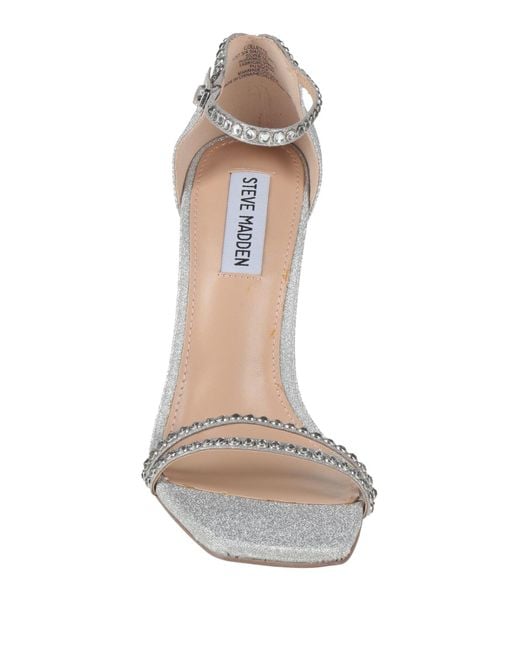 Steve Madden White Sandals