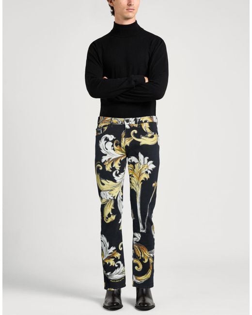 Versace Jeans Couture Black Pants for men