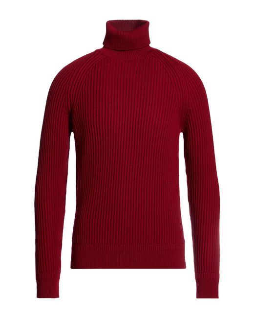 Zanone Red Turtleneck for men