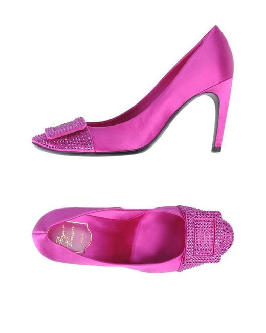 Decolletes di Roger Vivier in Purple