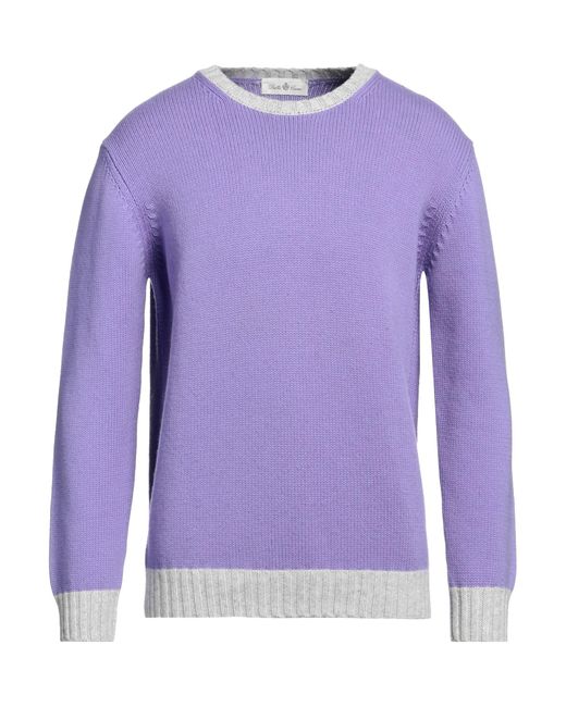 Pullover Della Ciana de hombre de color Purple