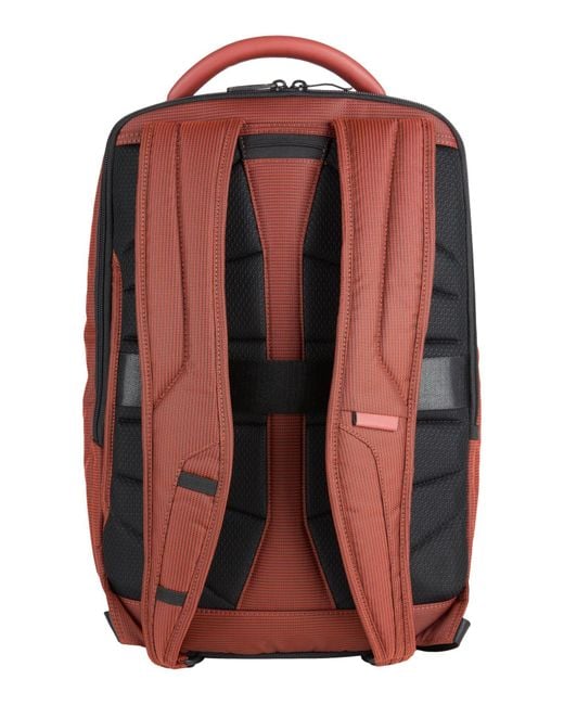 Piquadro Pink Backpack Desserto, Recycled Polyester