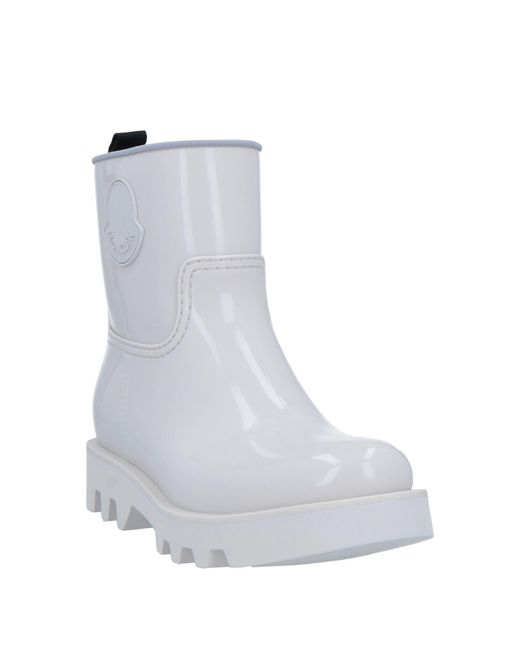 Moncler Gray Ankle Boots