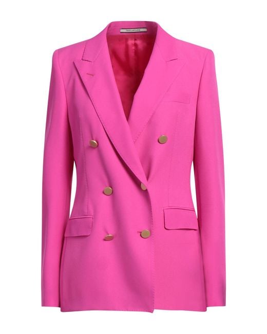 Tagliatore 0205 Pink Fuchsia Blazer Polyester, Elastane