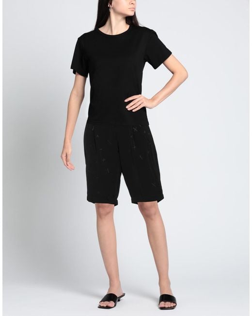 ARMANI EXCHANGE Black Shorts & Bermuda Shorts