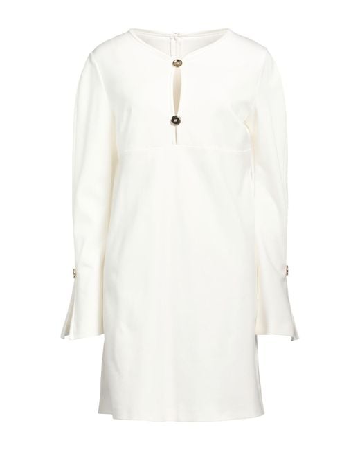 Pinko White Mini Dress