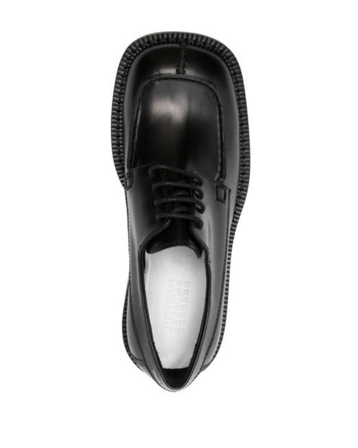 Zapatos derby con tacón de 50 mm MM6 by Maison Martin Margiela de hombre de color Black