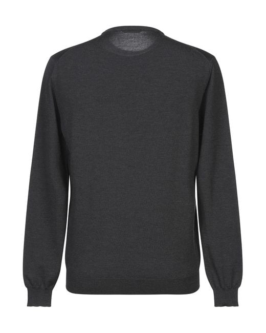 Zanone Pullover in Black für Herren