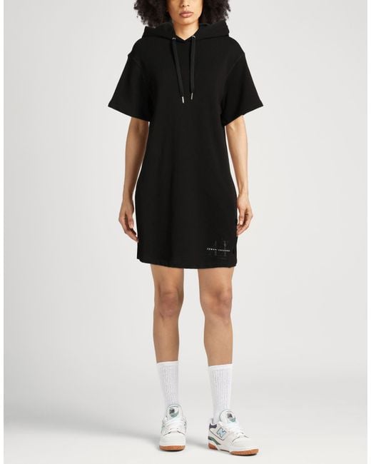 ARMANI EXCHANGE Black Mini Dresses