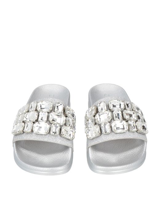 Casadei White Sandals