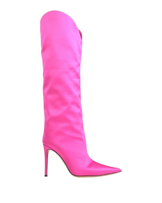 Alexandre Vauthier Pink Stiefel