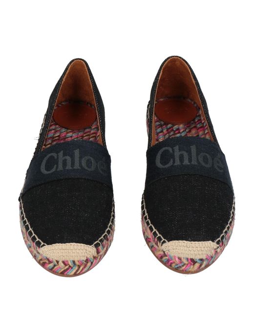 Chloé Black Espadrilles